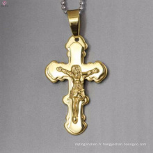 Pas cher fer à cheval ongles or croix pendentif collier bijoux